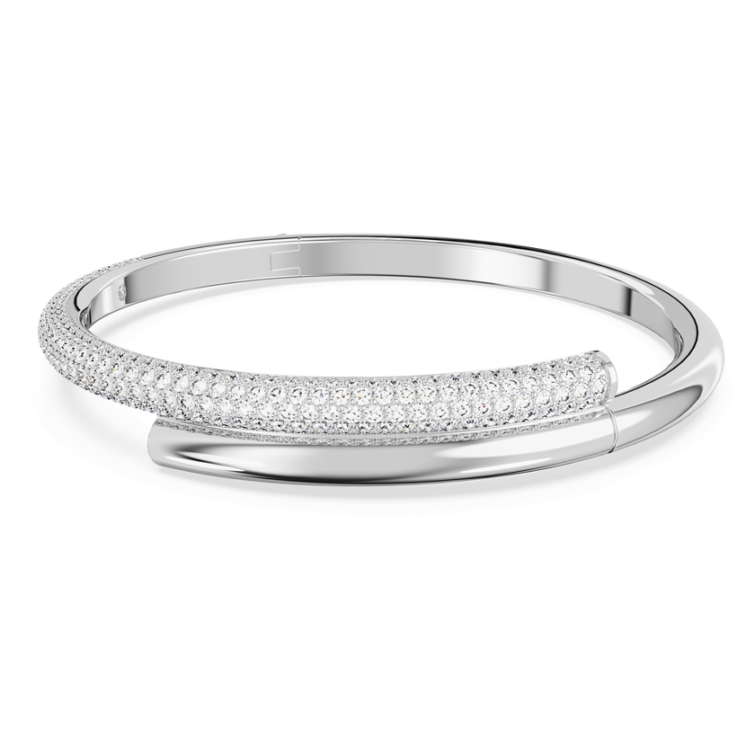 swarovski سوار dextera، لون أبيض، طلاء روديوم
