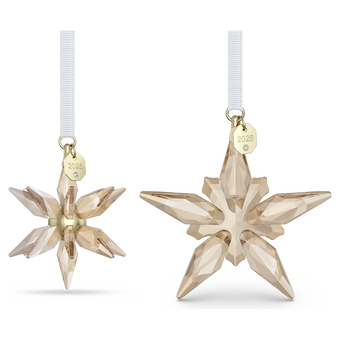 swarovski طقم قطع زينة احتفالية ثلاثية الأبعاد annual edition لموسم أعياد 2025