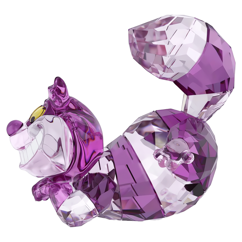 swarovski مجسم قط الشيشاير من alice in wonderland