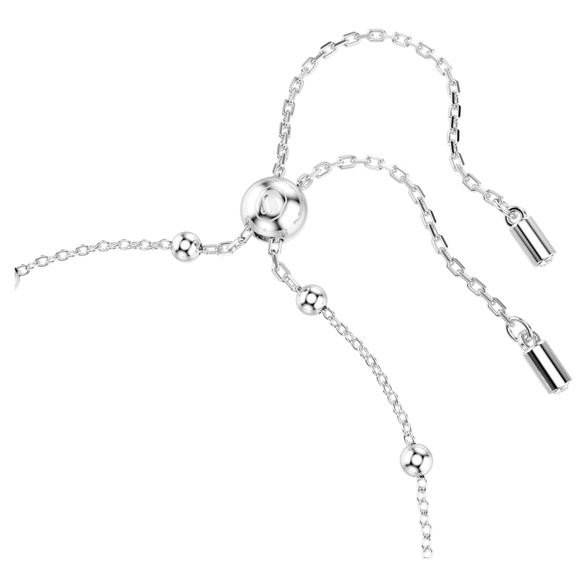 swarovski سوار una angelic، قطع مُستدير، لون أبيض، طلاء روديوم