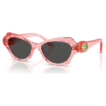 swarovski نظارة شمسية، على شكل وسادة، sk6050، لون أخضر