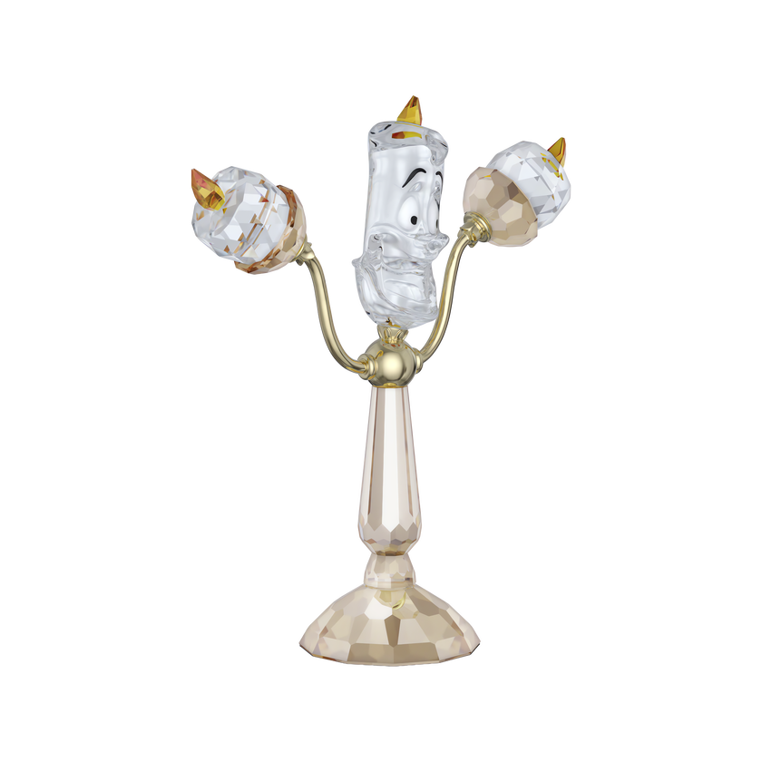 swarovski مجسم شخصية lumi re، مجموعة beauty and the beast