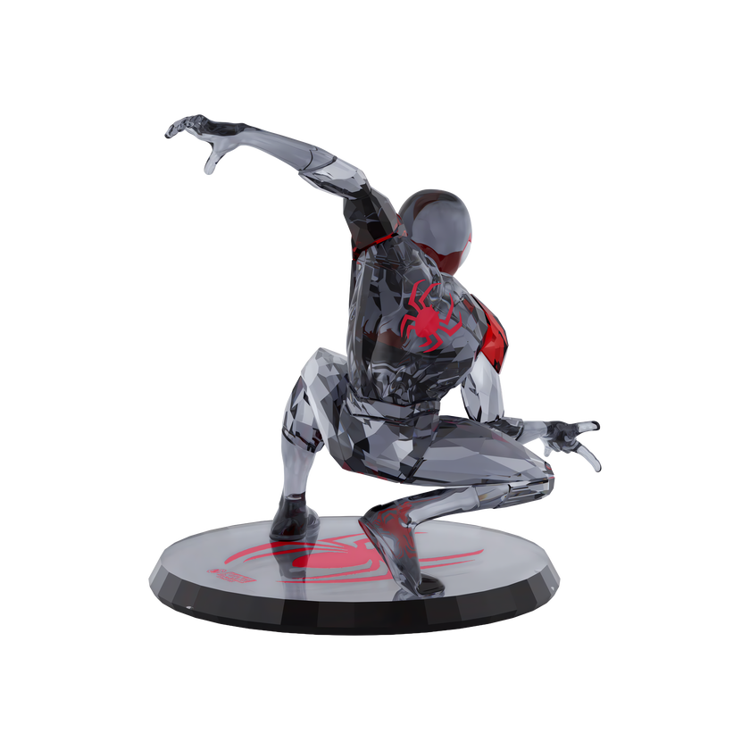 swarovski مجسم شخصية miles morales، مجموعة marvel