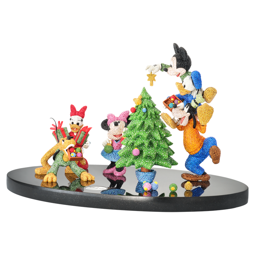 swarovski قطعة زينة holiday cheer محدودة الإصدار من مجموعة disney 100
