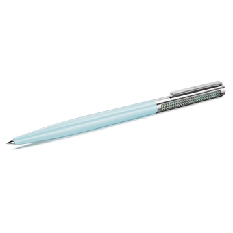 swarovski قلم حبر جاف matrix tennis، لون أزرق، طلاء كروم