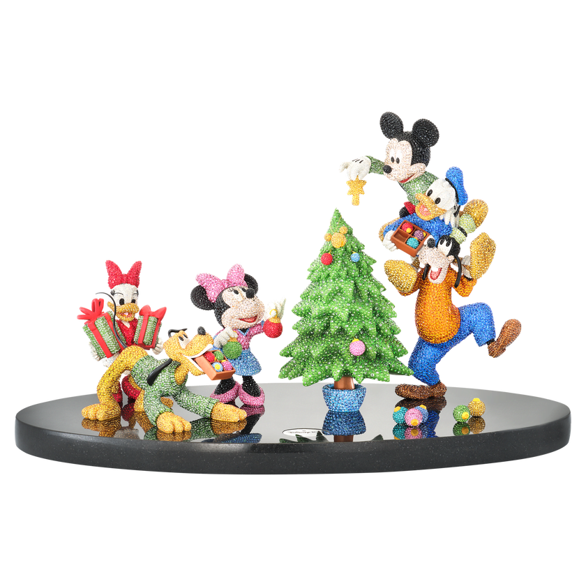 swarovski قطعة زينة holiday cheer محدودة الإصدار من مجموعة disney 100