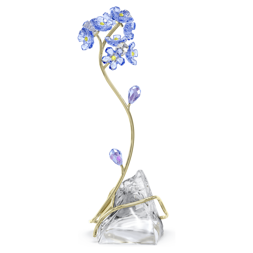 swarovski قطعة زينة على شكل باقة زهور لا تنساني من مجموعة florere