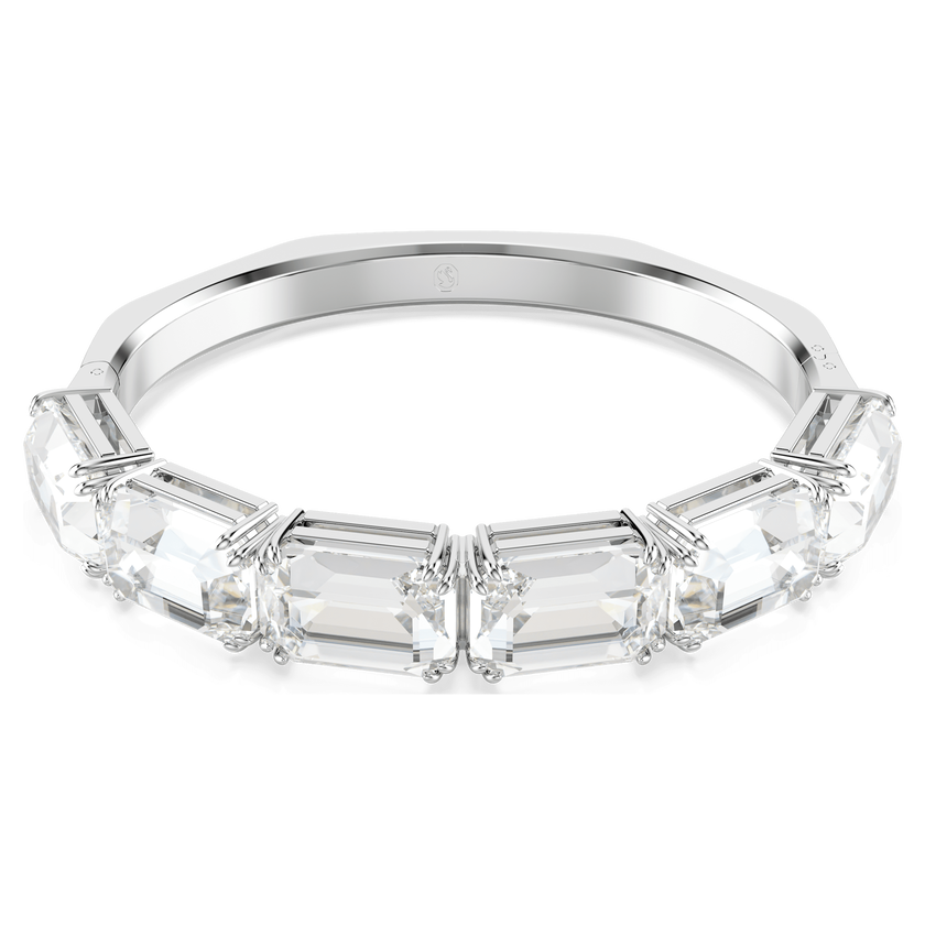 swarovski سوار millenia، قطع مُثَمَّن، لون أبيض، طلاء روديوم