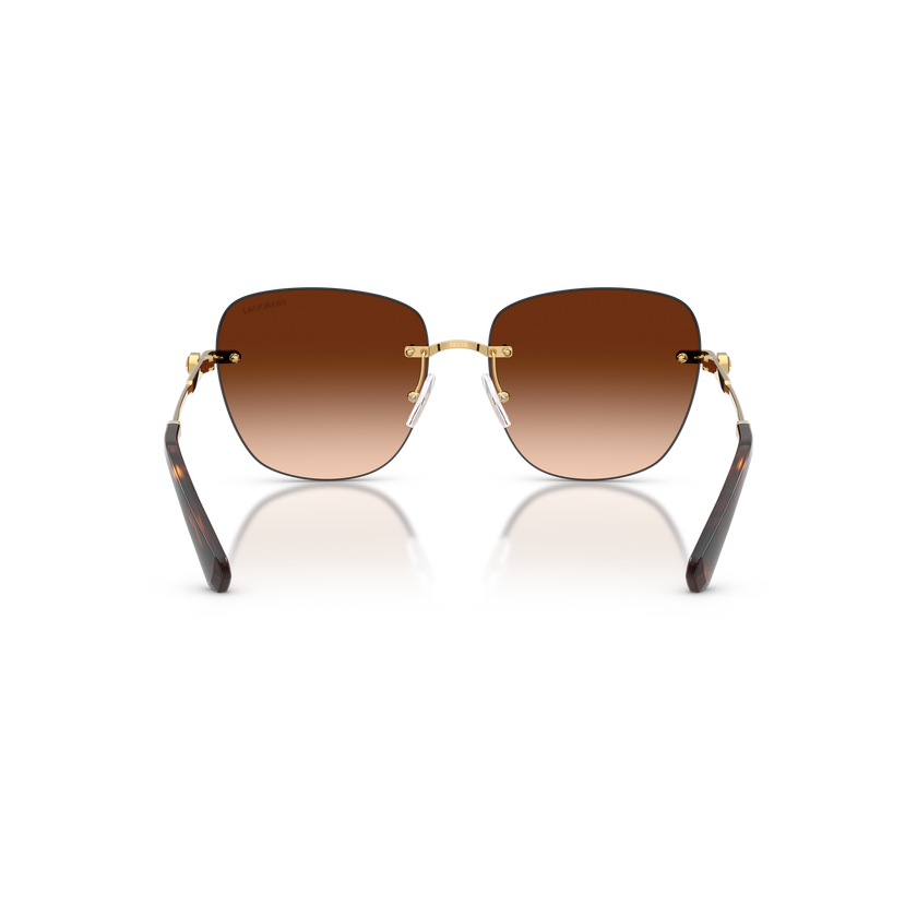 swarovski sunglasses  square shape  sk7043  brown