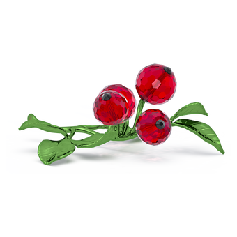 swarovski قطعة زينة idyllia على شكل ثمار توت أحمر